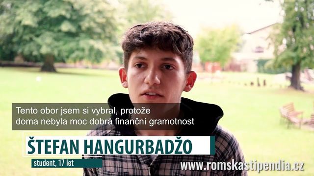 Štefan Hangurbadžo – Chci být úspěšným ekonomem nebo architektem
